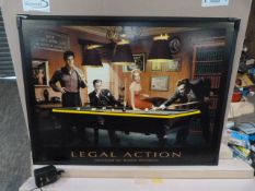 *Illuminated LED Picture of Elvis Presley, Marilyn Monroe and Other Icons