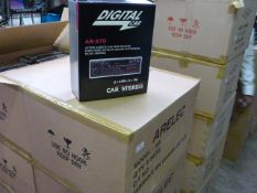 *Carton Containing Eight Digital Car Stereos Model:AR-370