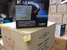 *Carton Containing Eight Leson Model:Q-10010 Detachable Digital Car Stereos
