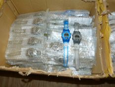 *Box Containing Approx 200 SuperL Waterproof Digital Wristwatches