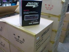 *Carton Containing Eight Digital Car Stereos Model:AR-370