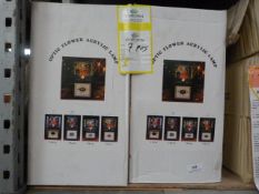 *Seven Optic Flower Acrylic Lamps