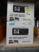 *Seven SEJ Model:TRC500 Portable Television and Radio Combination Units
