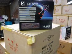 *Carton Containing Eight Leson Model:Q-10010 Detachable Digital Car Stereos