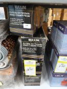 *Twelve Maxim Portable AM/FM Stereo Cassette Players