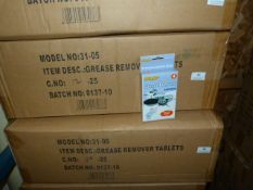 *Carton Containing 96 Sets of Mrs Mop Grease Removing Tablets