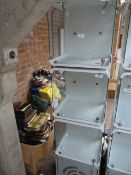 *Illuminated Plate Glass Cubicle Style Display Unit with Keys