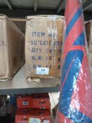 *Box Containing Twenty Five 30