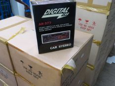 *Carton Containing Eight Digital Car Stereos Model:AR-377