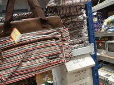 *Ten Red White and Blue Striped Changing Bags