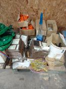 *Pallet Containing Assorted Photo Frames, Screwdrivers, Lava Lamps, Power Supply Units, Etc