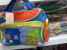 *Ten Multi Coloured Changing Bags