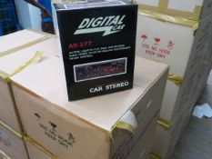 *Carton Containing Eight Digital Car Stereos Model:AR-377