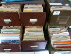 Radio HAM QSL Cards in Six Drawers