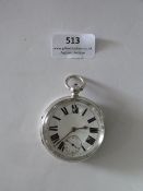 Silver Pocket Watch