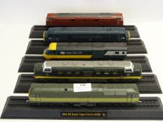 Five Decorative 00 Gauge Diesel Locomotives