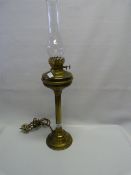 Reproduction Brass Oil Lamp