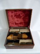 19th Century Cased Stereoscope Set with 2 Viewers and 100 Cards