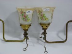 Pair of Gas Lights