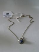 Decorative Pendant on Chain