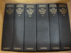 Six Copies of Winston Churchill's the Second World War