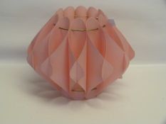 Pink 1960's Lampshade