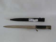 Bayonet in Sheath