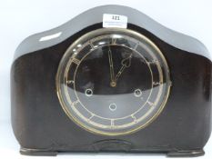 Oak Framed Mantle Clock