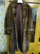 Musquash 3/4 Length Fur Coat