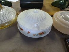 Three Ceiling Globes