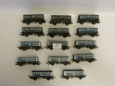 Fourteen Bolsover and Nostrand Open Trucks