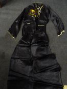 Pair of Oriental Silk Pajamas