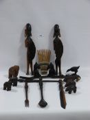 Collection of Tribal Carvings