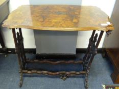 Bare Walnut Topped Side Table (AF)