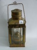 Brass Case Lamp