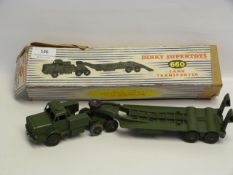 Dinky Super Toys 660 Tank Transporter