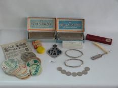 Old Tax Discs, Rolls Razors and a RAC Badge, Etc