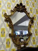 Ornate Gilt Framed Mirror