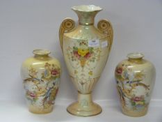 Three Decorative Vases