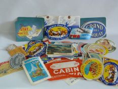 Collection of Luggage Stickers