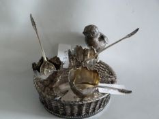 Silver Plated Egg Cruet