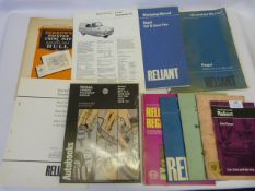 Reliant Driver Handbooks, Etc