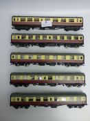 Five Passenger Coaches Including Restaurant Car