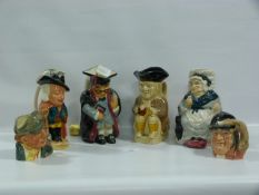 Six Character and Toby Jugs