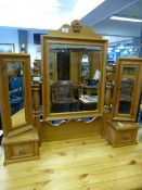 Pine Dressing Table Mirror