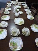 Royal Albert Tea Service Consisting of 2 Large Plates, 12 Medium Plates, 12 Small Plates, 12
