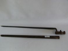 US Army Model 1855–1870 socket bayonet