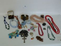 Tray of Costume Jewellery