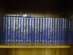 Thirty Three Volumes on Kings and Queens of Great Britain