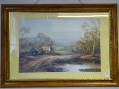 Large Print of a Country Cottage